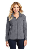 FTSB - Port Authority® Ladies Heather Microfleece Full-Zip Jacket