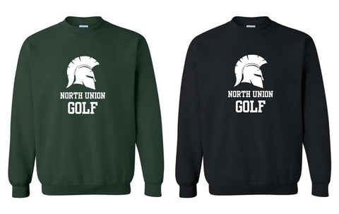 NU Golf '25 - Gildan Crewneck Sweatshirt (Youth/Adult)