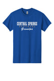 CS Spirit Shop - "Custom" Royal 50/50 Blend Tee (Youth & Adult)