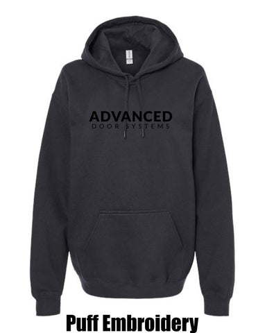 ADS-Puff  Embroidery  Softstyle® Midweight Hooded Sweatshirt