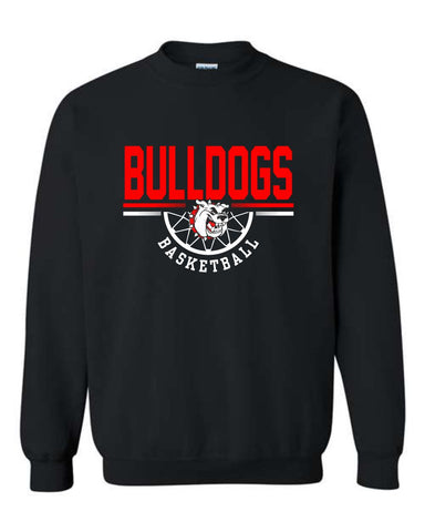 Bulldog 6th Grade Basketball - Crewneck Sweatshirt (Youth & Adult)