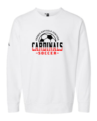 GHV Soccer '25 - Adidas - Fleece Crewneck Sweatshirt