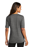 FTSB - Port Authority ® Ladies Stretch Heather Open Neck Top