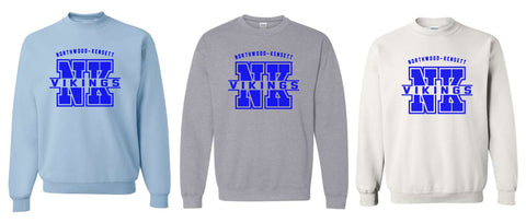 NK Fall Spirit Store '24 - Crew Sweatshirt (Youth/Adult) | NK Vikings