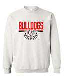 Bulldog 6th Grade Basketball - Crewneck Sweatshirt (Youth & Adult)