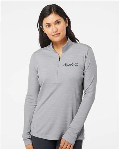 Altus CXO - Adidas - Women's Lightweight Mélange Quarter-Zip Pullover