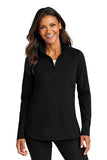 Bear Creek -Port Authority® Ladies C-FREE® Double Knit 1/4-Zip