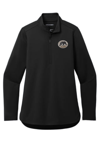 Bear Creek -Port Authority® Ladies C-FREE® Double Knit 1/4-Zip