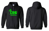 LGS - LGS OUTDOORS Black Hoodie | Front Only