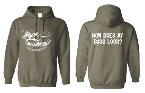 LGS - Legends Guide Service  Hoodie | How Does My Bass Look? - 5 Colors