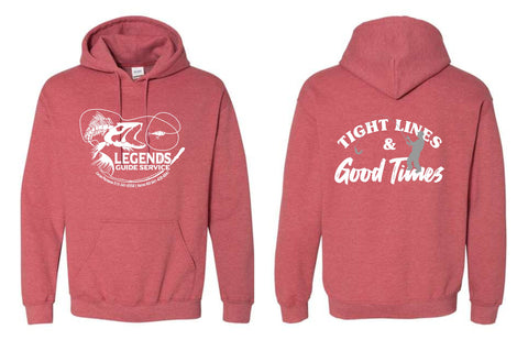 LGS - Legends Guide Service  Hoodie |  Tight Lines - 5 Colors